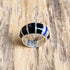 Onyx Inlay ring by Chas Ray - Size 7 3/4